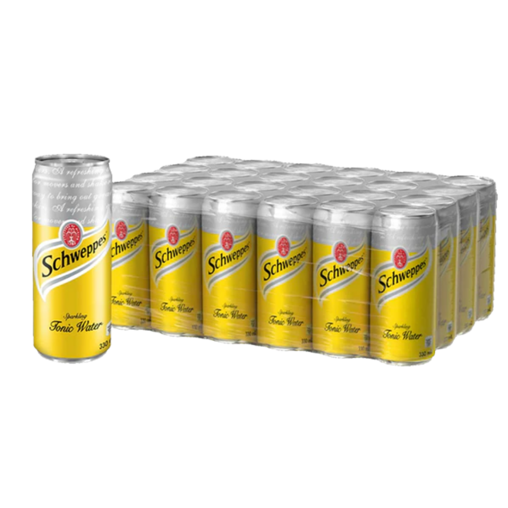 Schweppes Tonic Water 24 x 330ml Alcohol Express
