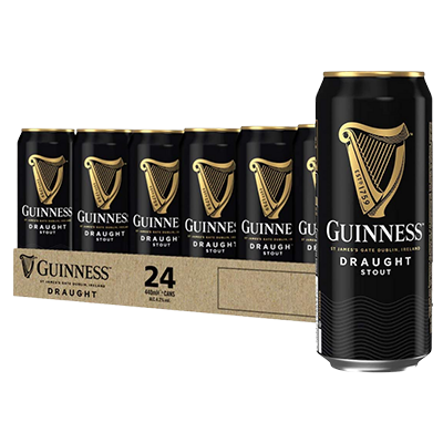 Guinness Draught Beer Can - 24 x 440ml