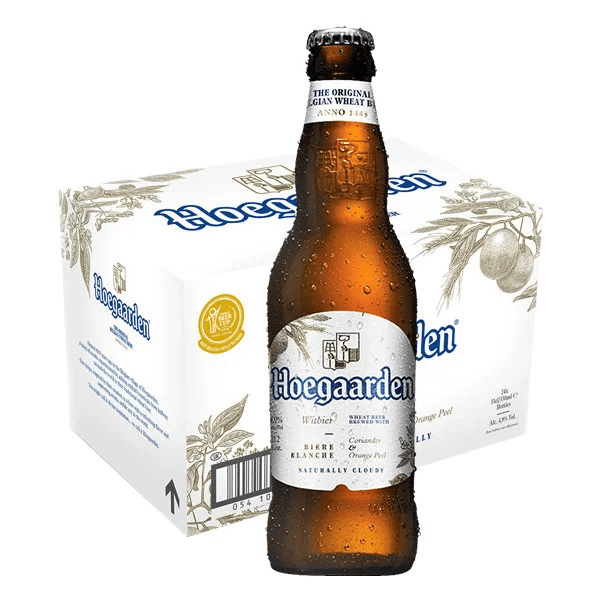Hoegaarden White Beer 24 x 330ml Alcohol Express