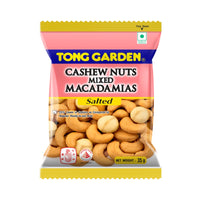 Tong Garden Salted Cashew Nuts Mixed Macadamias 35g