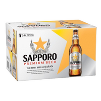 Sapporo Pint Beer 24 x 330ml