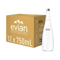 Evian Water (glass) 12 x 750ml
