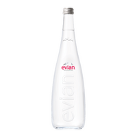 Evian Water (glass) 750ml