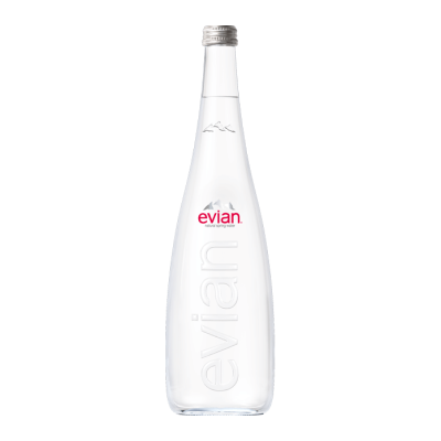 Evian Water (glass) 750ml