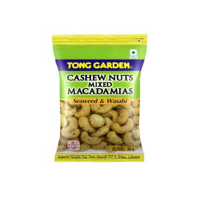 Tong Garden Cashew Nuts Mixed Macadamias (Seaweed & Wasabi) 35g