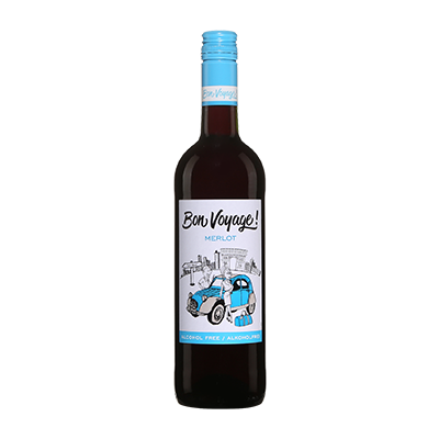 Bon Voyage Merlot 750ml (Alcohol Free)