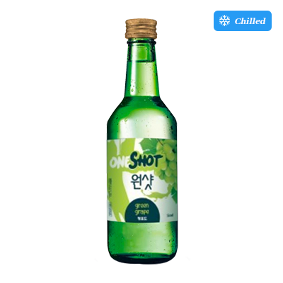 ONESHOT Soju Green Grape 360ml