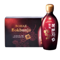 Bohae Bokbunja Black Raspberry Wine - 12 x 375ml