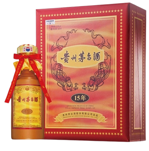 Kweichow Moutai Baijiu 15 years 500ml (PRE-ORDER)