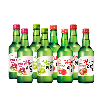 (CHEAPEST IN SG) Jinro Flavoured Soju Bundle of 8