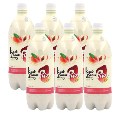 Kook Soon Dang Peach Makgeolli 6 x 750ml